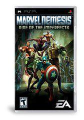 An image of the game, console, or accessory Marvel Nemesis Rise of the Imperfects - (CIB) (PSP)