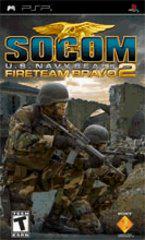 An image of the game, console, or accessory SOCOM US Navy Seals Fireteam Bravo 2 - (CIB) (PSP)