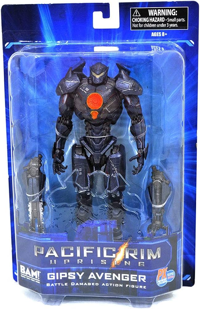 Pacific Rim Uprising Battle Damaged Gipsy Avenger SDCC 2019 - (Sealed with light box wear)