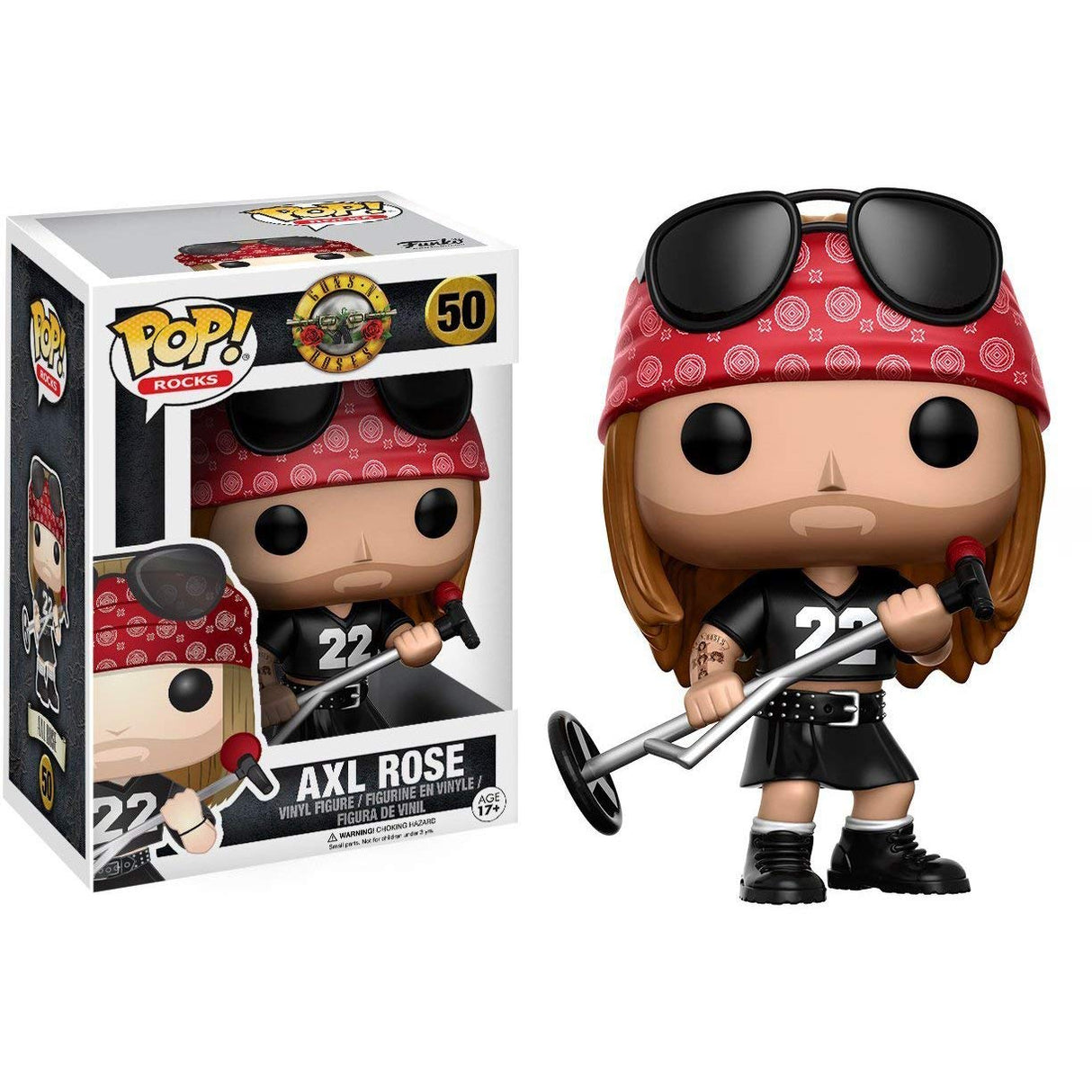 POP Rocks Axl Rose Guns N Roses 50