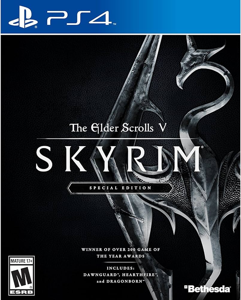 An image of the game, console, or accessory Elder Scrolls V: Skyrim Special Edition - (CIB) (Playstation 4)