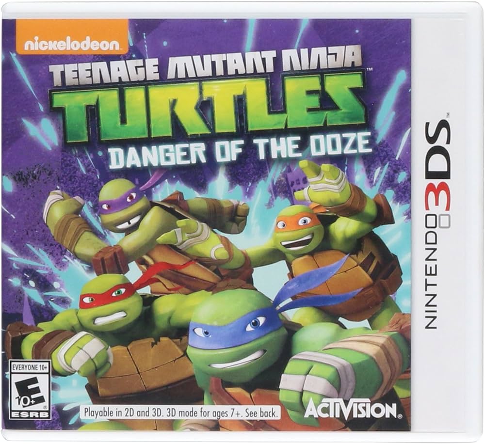 An image of the game, console, or accessory Teenage Mutant Ninja Turtles: Danger of the Ooze - (CIB) (Nintendo 3DS)