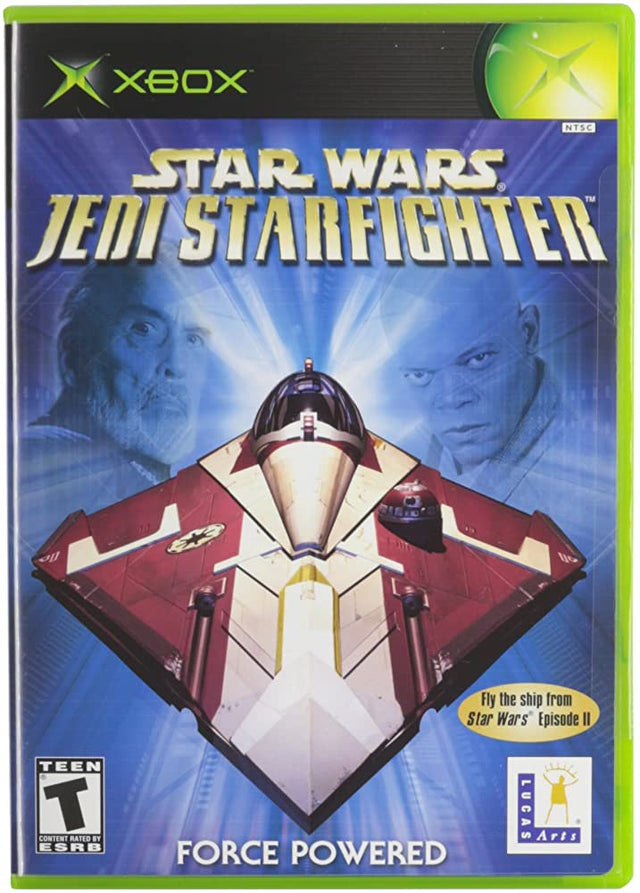 An image of the game, console, or accessory Star Wars Jedi Starfighter - (CIB) (Xbox)
