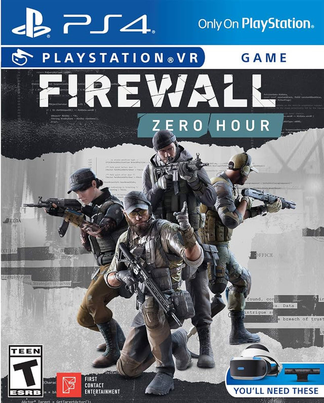 An image of the game, console, or accessory Firewall Zero Hour - (CIB) (Playstation 4)