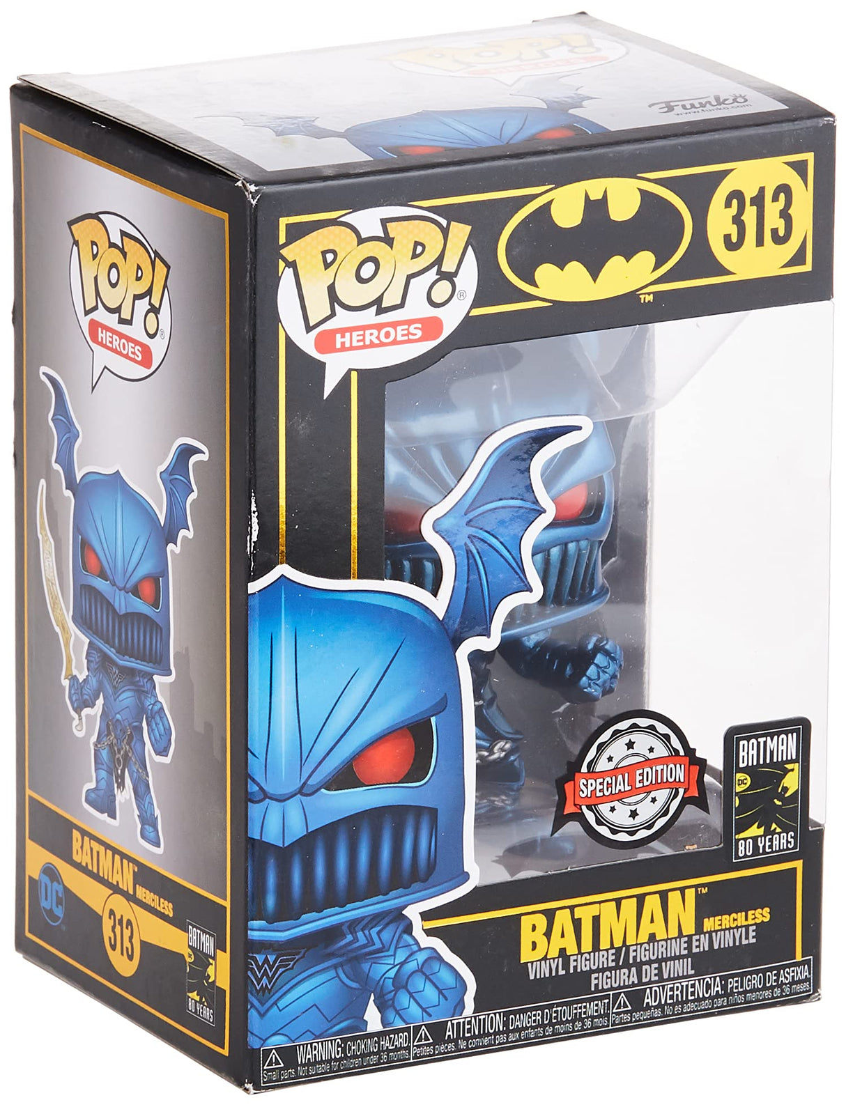 POP Heroes Batman Merciless Batman 80 Años (Exclusivo de Hot Topic) 313