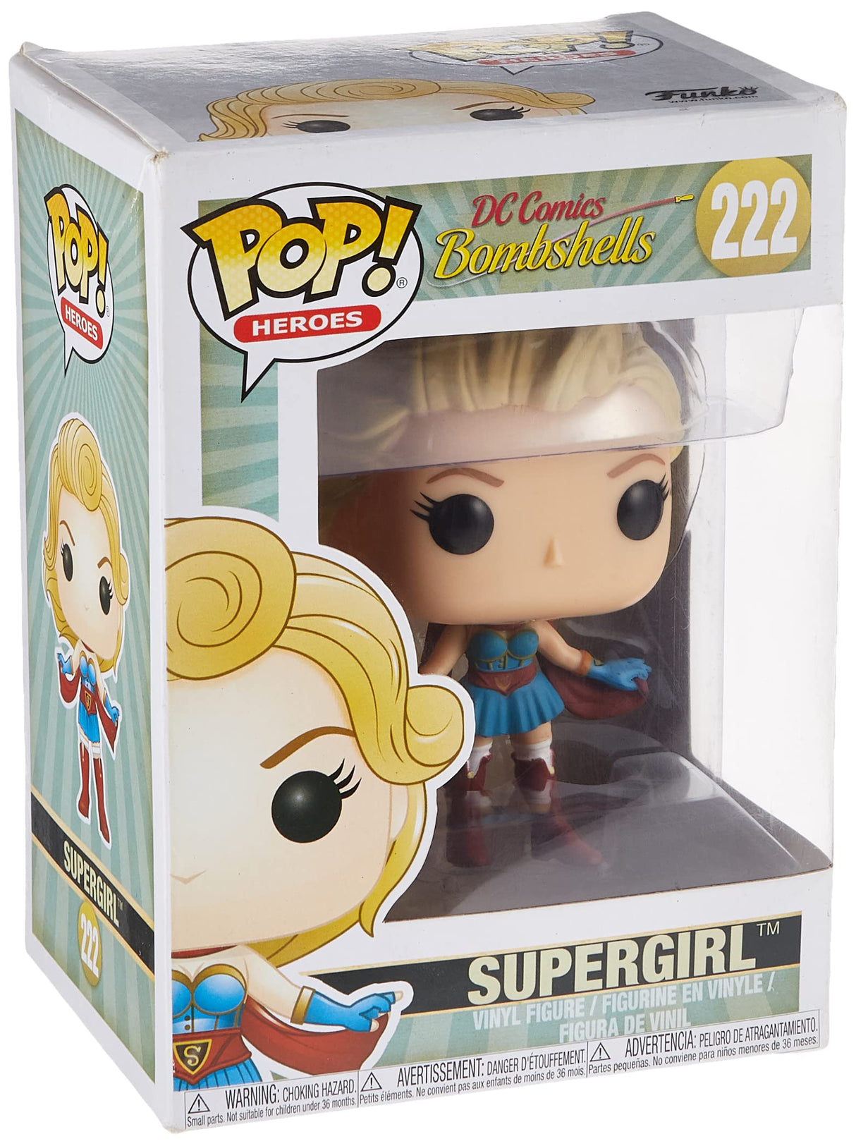 Héroes POP Supergirl DC Comics Bombas 222