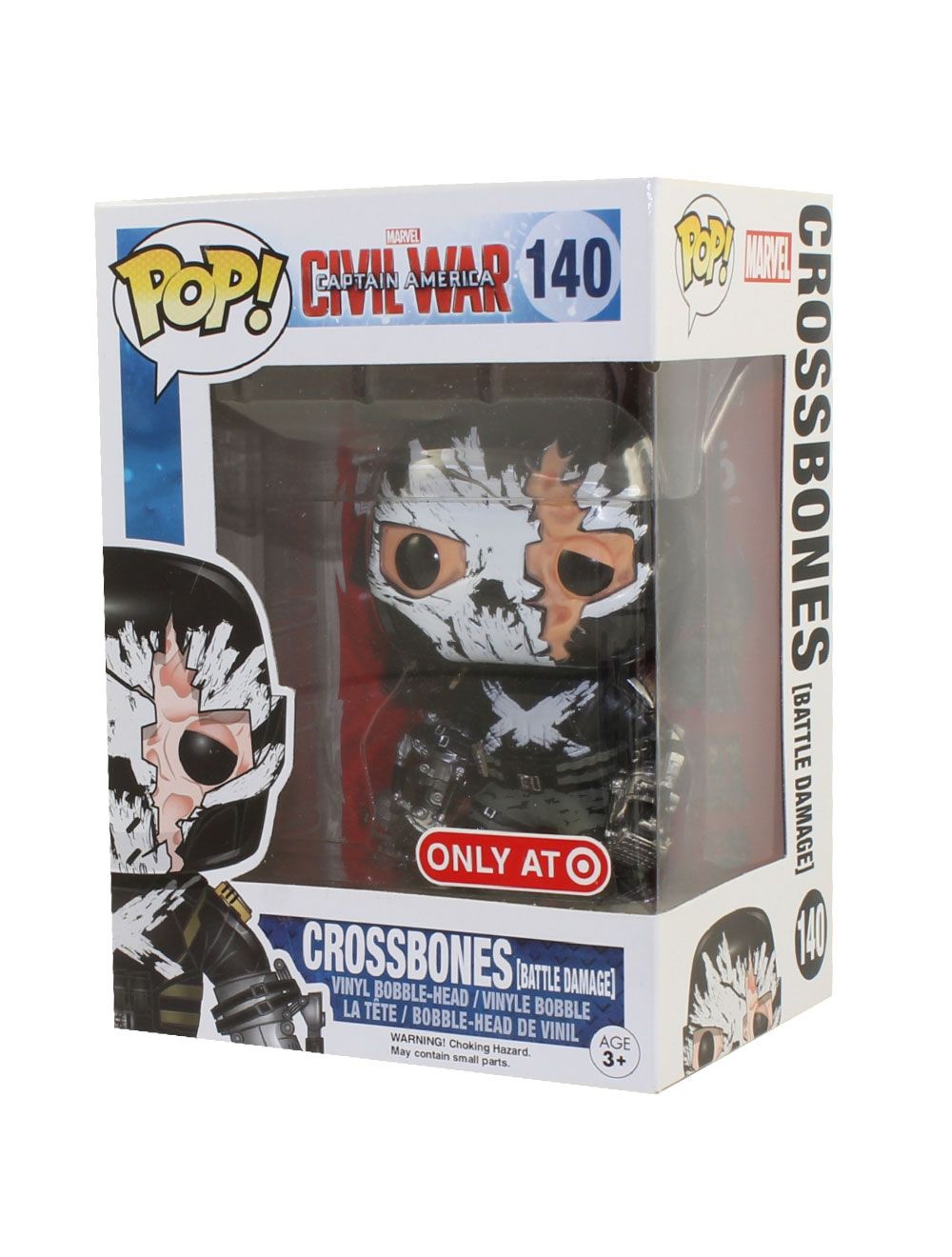 POP Crossbones (Daño de batalla) Capitán América Civil War (Exclusivo de Target) 140