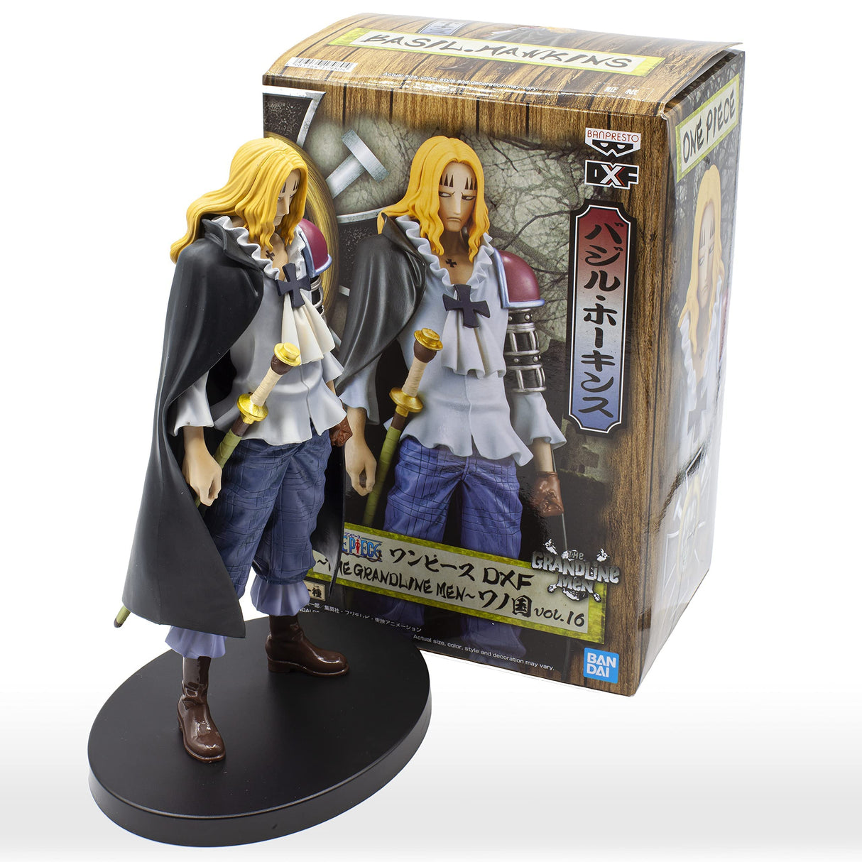 Basil Hawkins: Figura decorativa de 17 cm DXF The Grandline Men Vol.16