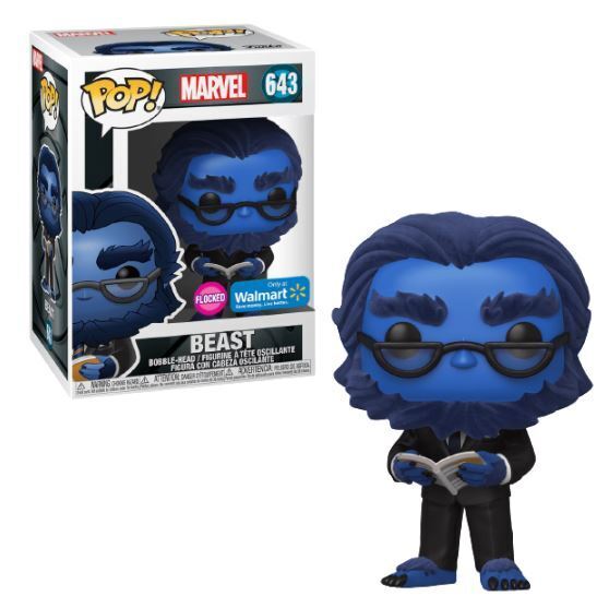 POP Beast Marvel (Flocked) (Exclusivo de Walmart)
