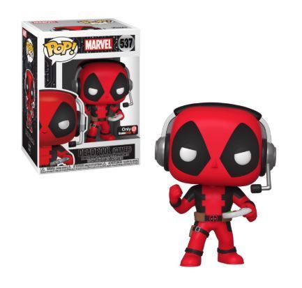 POP Deadpool (Gamer) Marvel (Exclusivo de Gamestop) 537