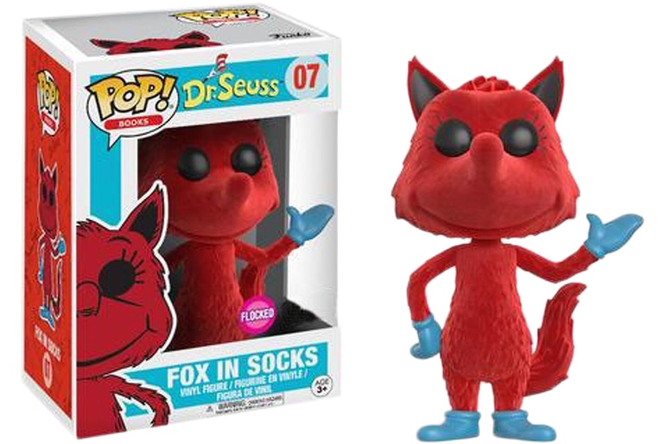 POP Books Dr. Seuss Fox en calcetines (Flocked) (Exclusivo de Gamestop) 07