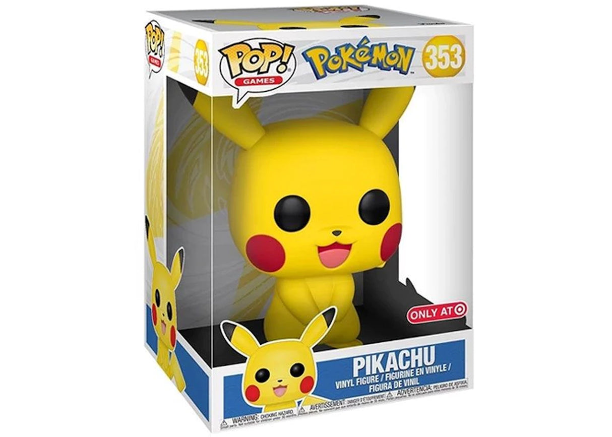 Funko POP Games Jumbo Pikachu Pokémon (exclusivo de Target) 353
