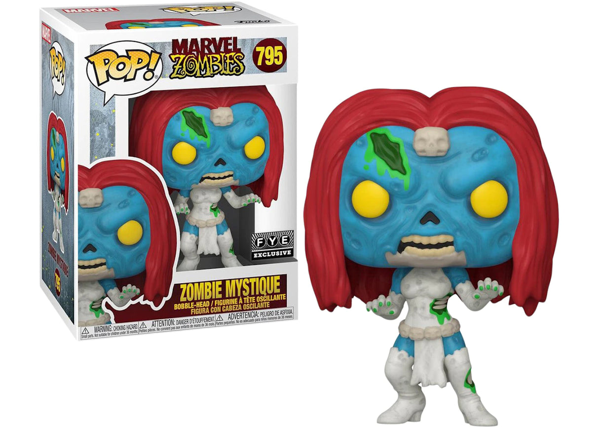 POP Zombie Mystique Marvel Zombies (Exclusivo de FYE) 795