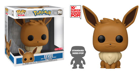 Funko POP Games Jumbo Eevee Pokemon (exclusivo de Target) 540