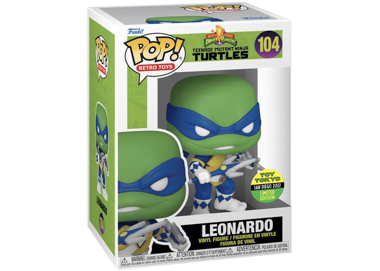 POP Retro Toys Leonardo MMPR/TMNT (Juguete Tokio San Diego 2022) 104
