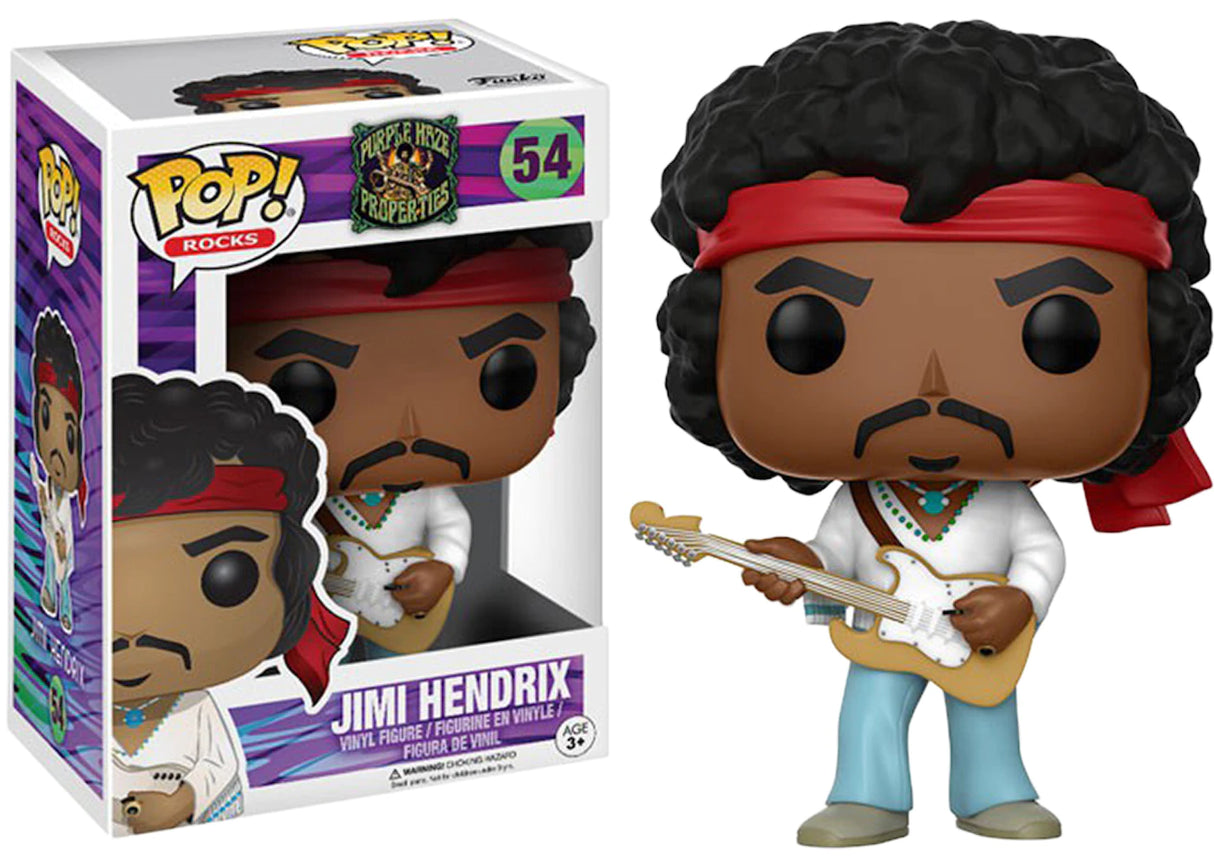POP Rocks Jimi Hendrix Propiedades de Purple Haze 54