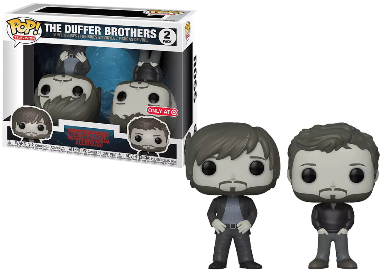 POP Television The Duffer Brothers Stranger Things (exclusivo de Target) Paquete de 2
