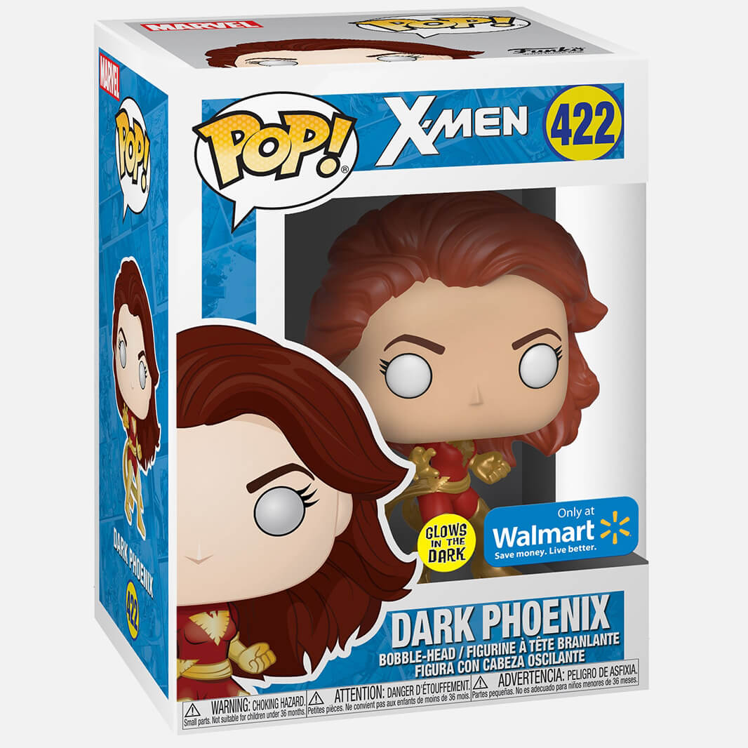 POP Dark Phoenix X-Men (Glows in the Dark) (Walmart Exclusive) 422