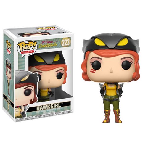 POP Heroes Hawkgirl DC Comics Bombshells 223 (Uso de caja)