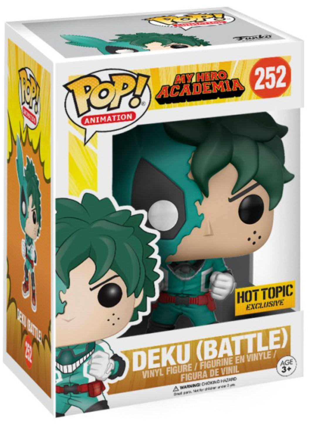 Animación POP Deku (Batalla) My Hero Academia (Exclusivo de Hot Topic) 252