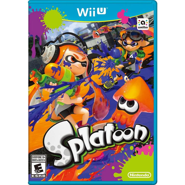 An image of the game, console, or accessory Splatoon - (CIB) (Wii U)