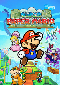 An image of the game, console, or accessory Super Paper Mario - (LS) (Wii)