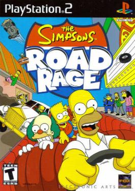 An image of the game, console, or accessory The Simpsons Road Rage - (CIB) (Playstation 2)