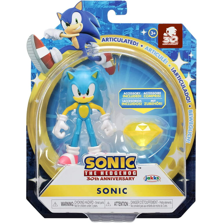Sonic the Hedgehog 30th Anniversary Sonic Figure - (New) (Jakks)