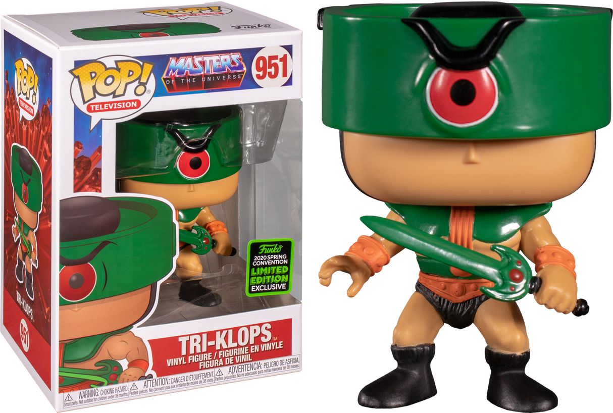 POP Television Tri-Klops Masters of the Universe (Edición limitada) 951