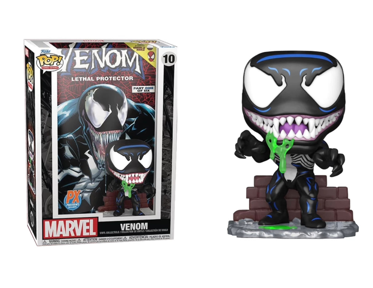 Portadas de cómics POP de Venom Marvel (brilla en la oscuridad) (avances exclusivos) 10