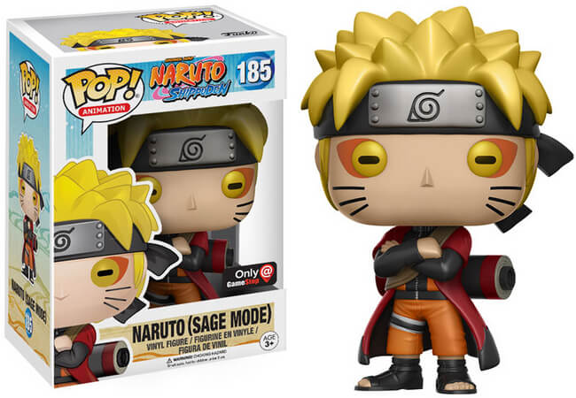 Animación POP Naruto (Modo Sabio) Naruto Shippuden (Exclusivo de Gamestop) 185