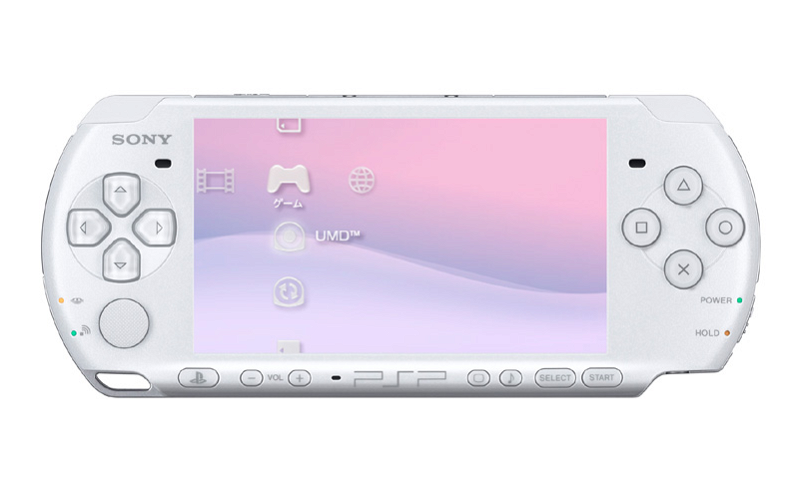 PSP 3000 White - (LS Flaw) (PSP)