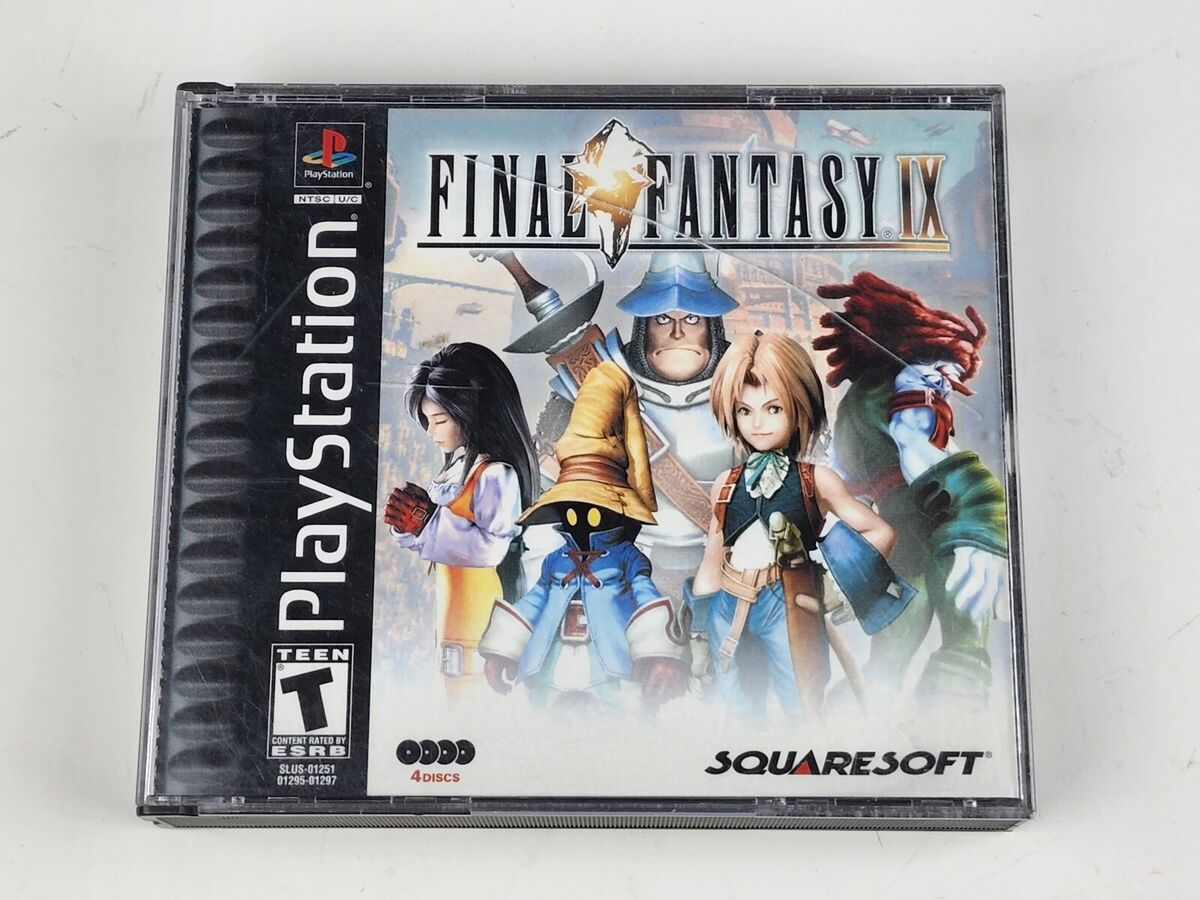 An image of the game, console, or accessory Final Fantasy ix (no manual) - (CIB) (Playstation)