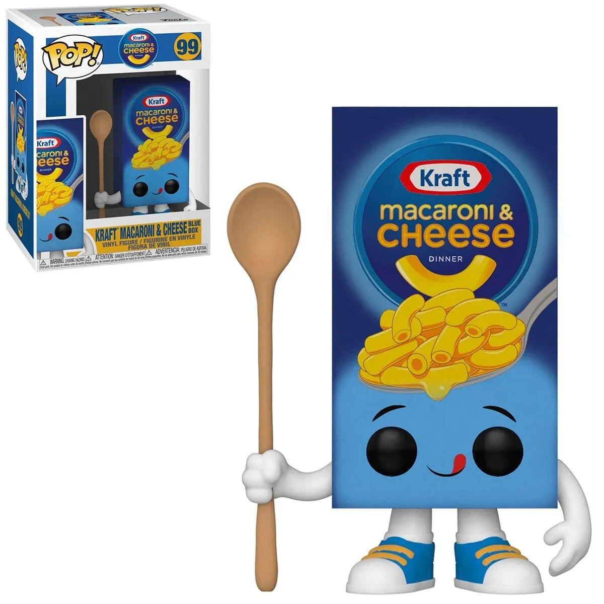 POP Kraft Macarrones con Queso Azul Caja 99