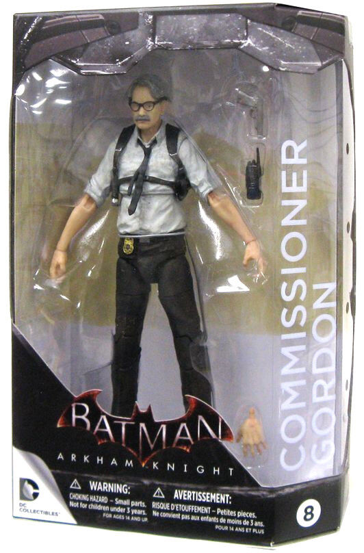 Comisionado Gordon de Batman Arkham Knight (Sellado - P/O) (Coleccionables DC)