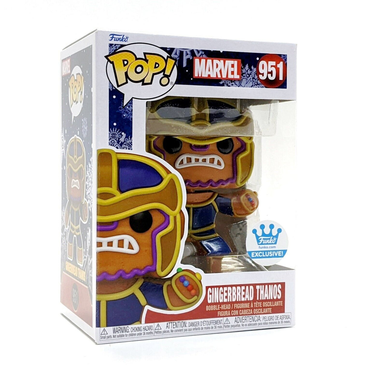 POP Gingerbread Thanos Marvel (Exclusivo Funko.com) 951