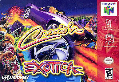 An image of the game, console, or accessory Cruis'n Exotica - (LS) (Nintendo 64)