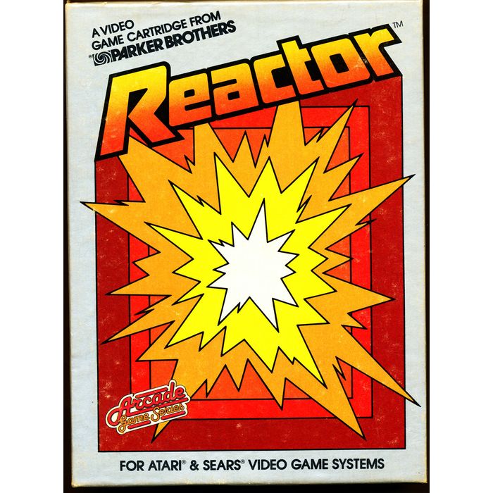 An image of the game, console, or accessory Reactor - (CIB) (Atari 2600)