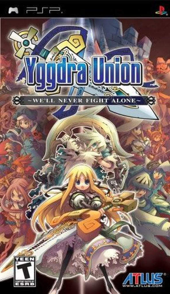 An image of the game, console, or accessory Yggdra Union - (New) (PSP)