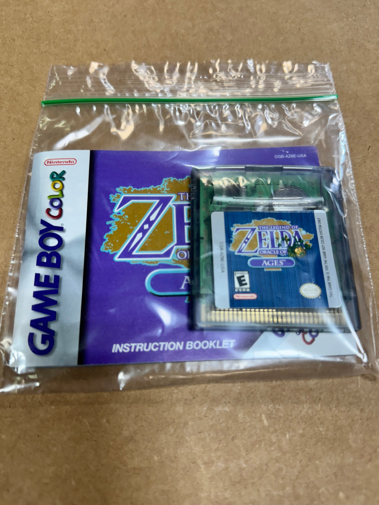 Zelda Oracle of Ages [With Manual] - (LS) (GameBoy Color)
