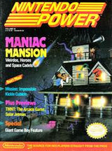 [Volume 16] Maniac Mansion - (P/O Book) (Nintendo Power)