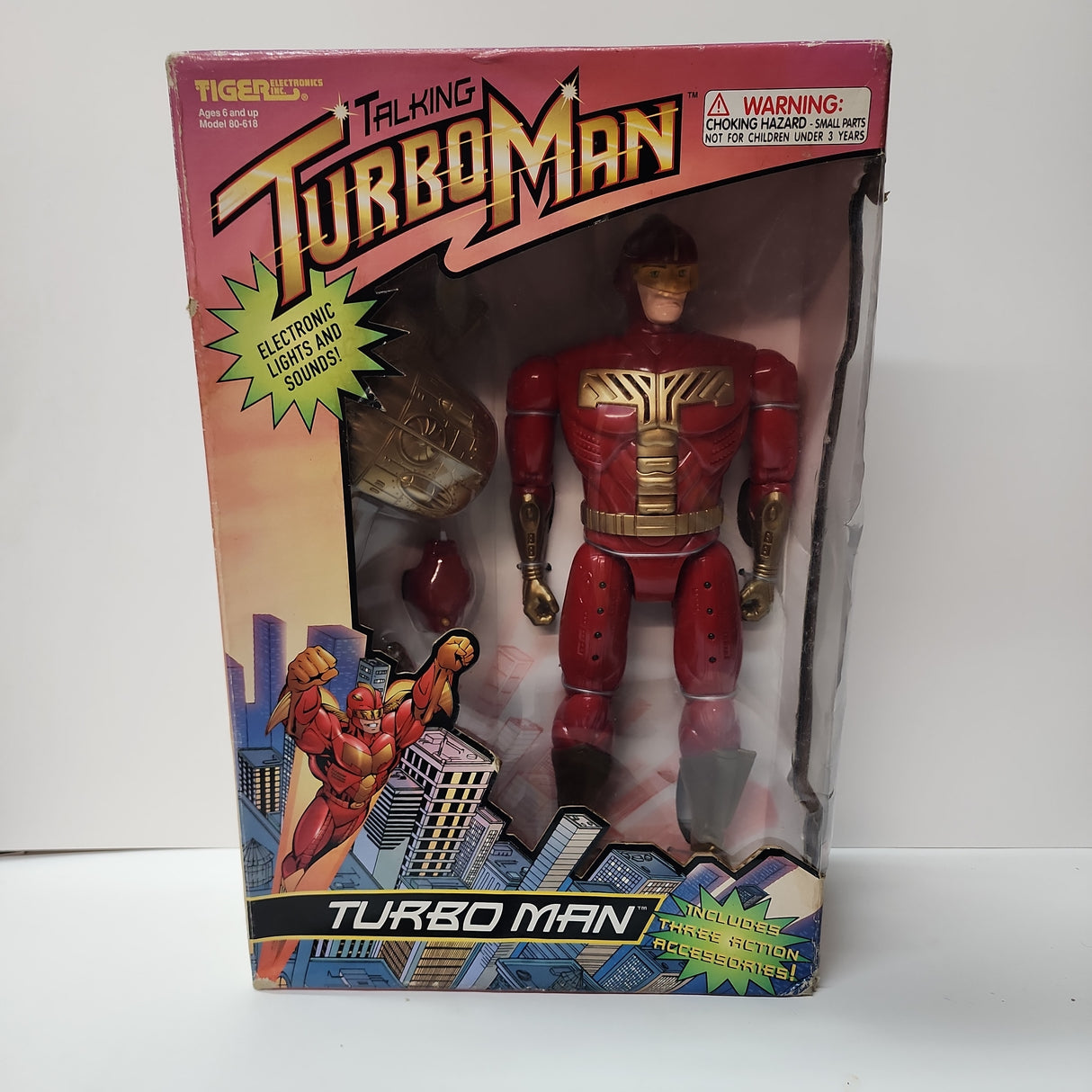 Talking Turboman - 1996 Tiger