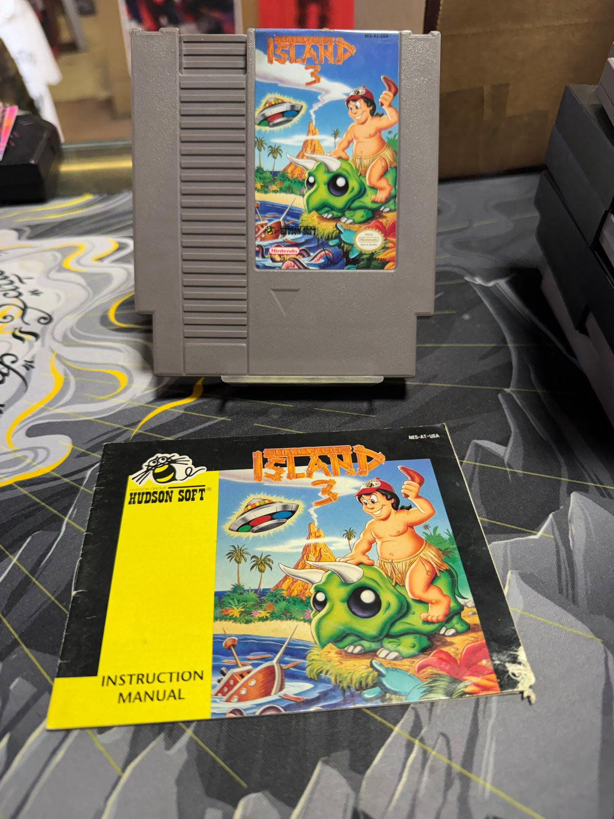 Adventure Island 3 [With Manual] - (LS) (NES)