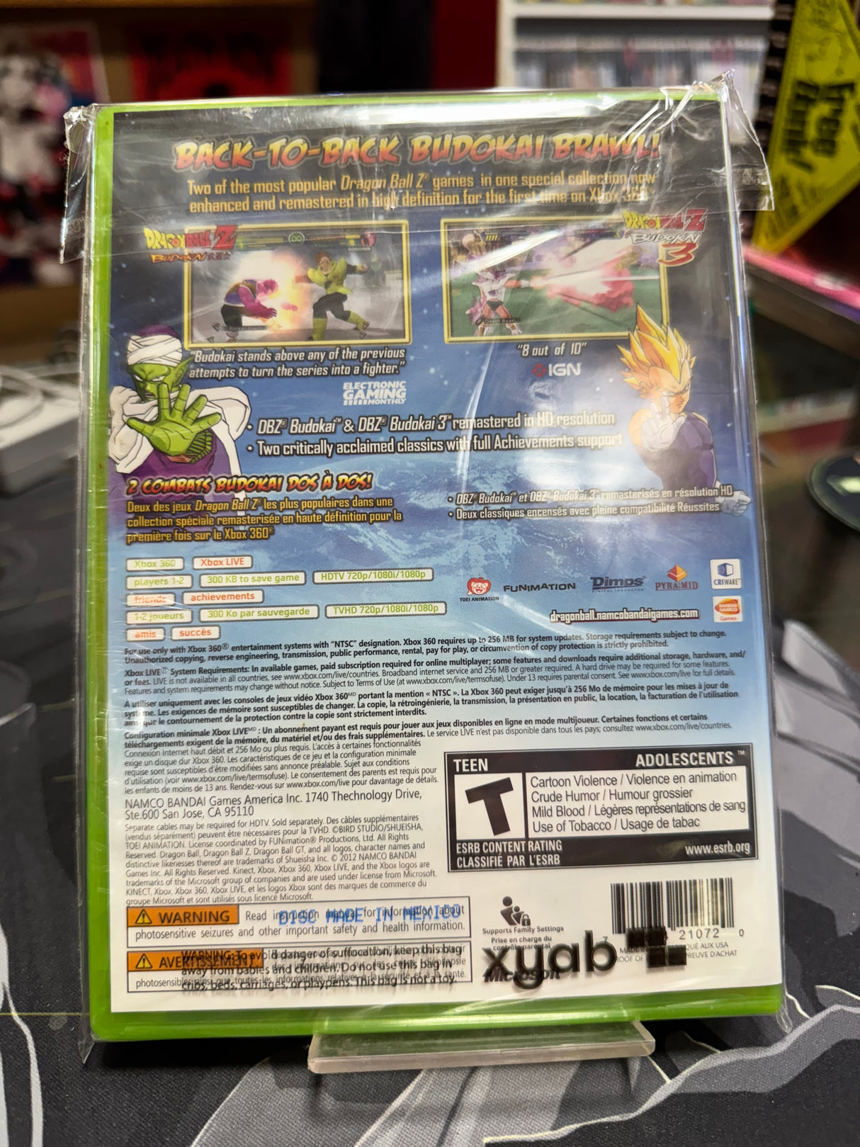 Dragon Ball Z Budokai HD Collection [SIGNED] - (New) (Xbox 360)