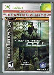 Splinter Cell [Best of Platinum Hits] - (CIB) (Xbox)