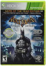 Batman: Arkham Asylum [Game Of The Year Edition Platinum Hits] - (CIB) (Xbox 360)
