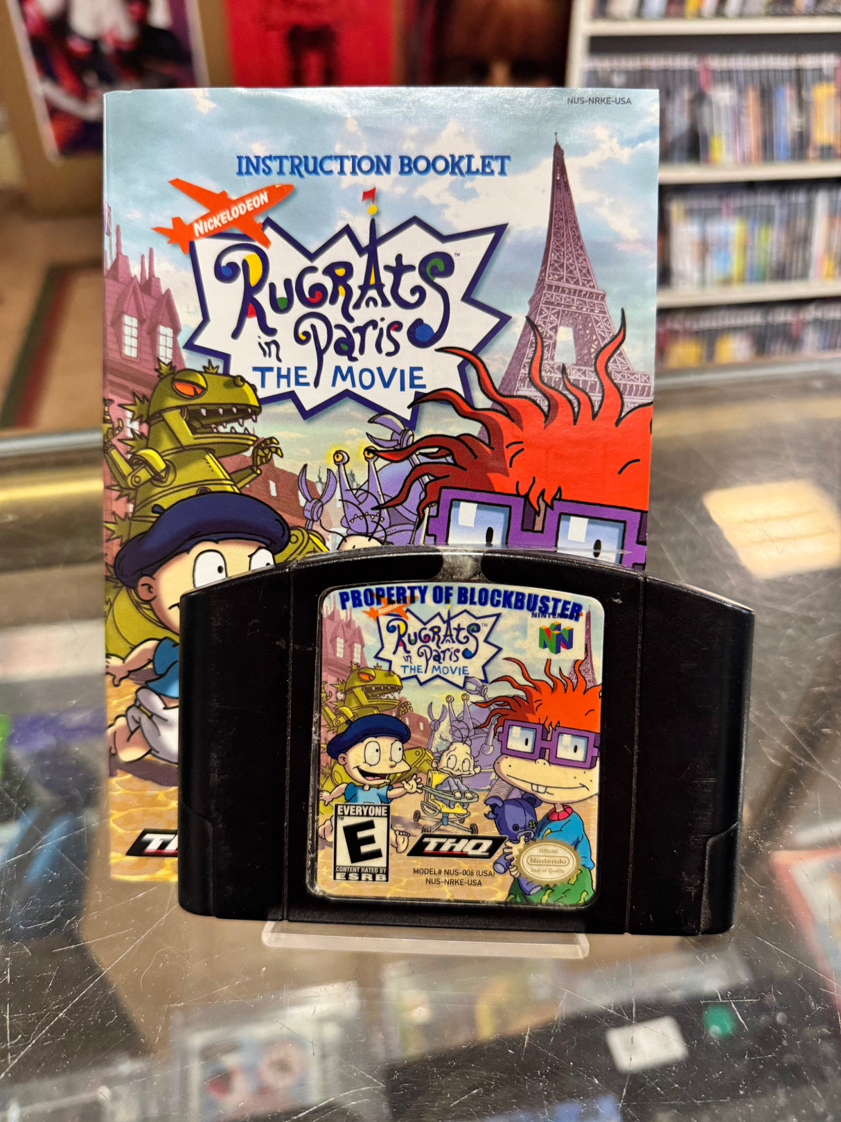 Rugrats in Paris [With Manual] - (LS) (Nintendo 64)