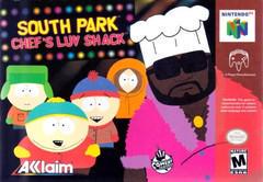 An image of the game, console, or accessory South Park Chef's Luv Shack - (LS) (Nintendo 64)