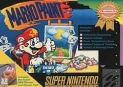 Mario Paint [Player's Choice] - (CIB Flaw) (Super Nintendo)