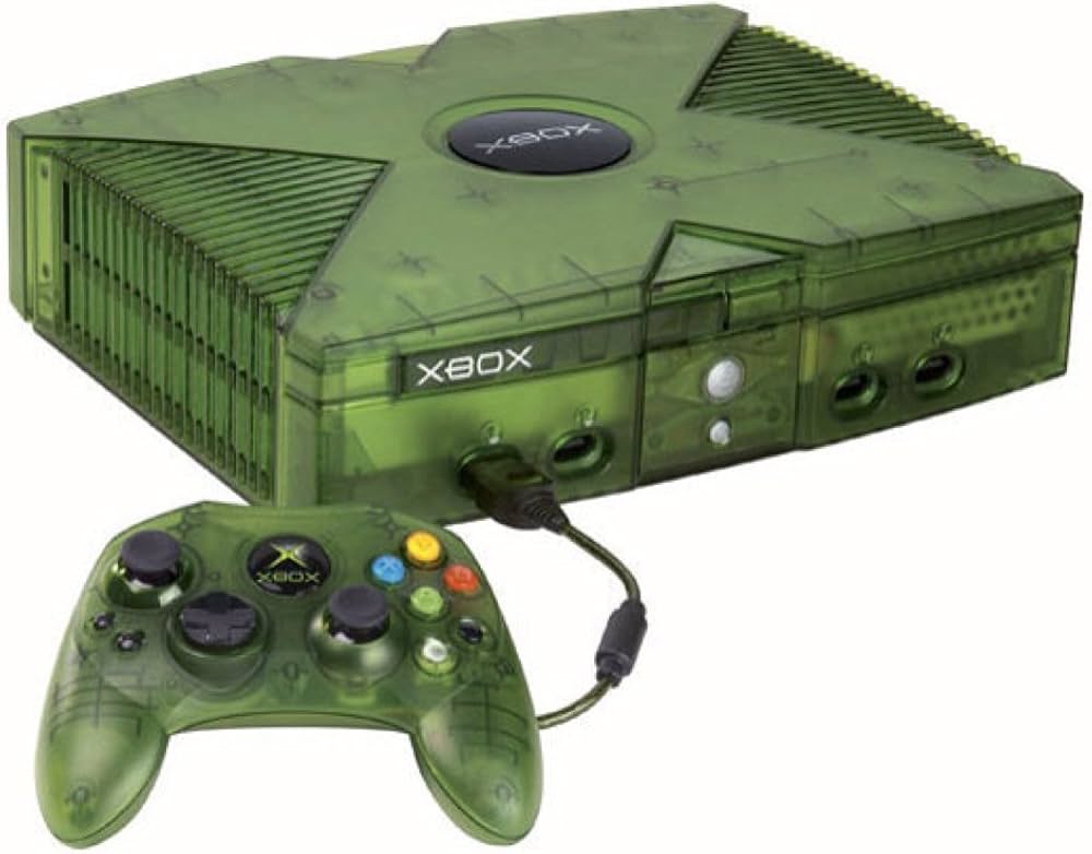 Xbox System [Green Halo Edition] - (CIB) (Xbox)